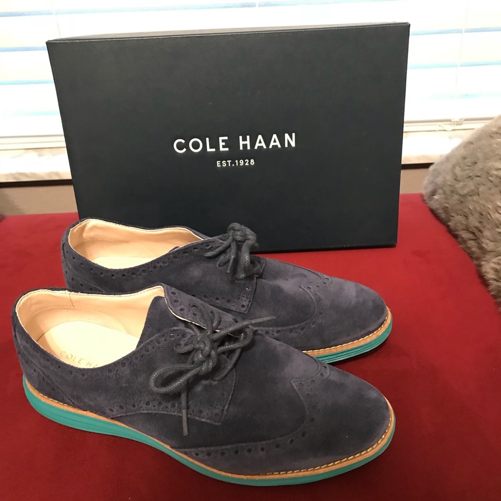 Women’s Cole Haan Lunargrand Wng II in Blue